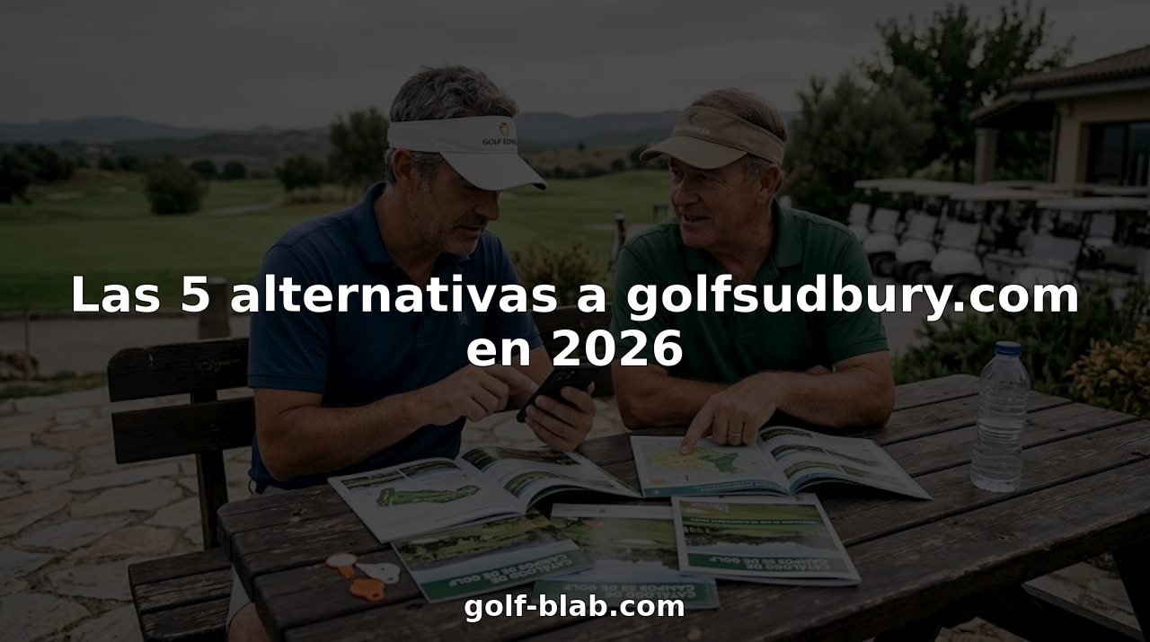 Jugadores de golf analizan opciones distintas a la página web del club