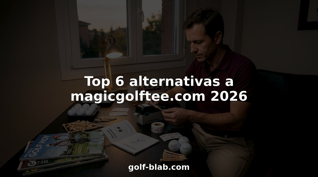 Un hombre está customizando su equipo de golf mientras trabaja en su escritorio de oficina.