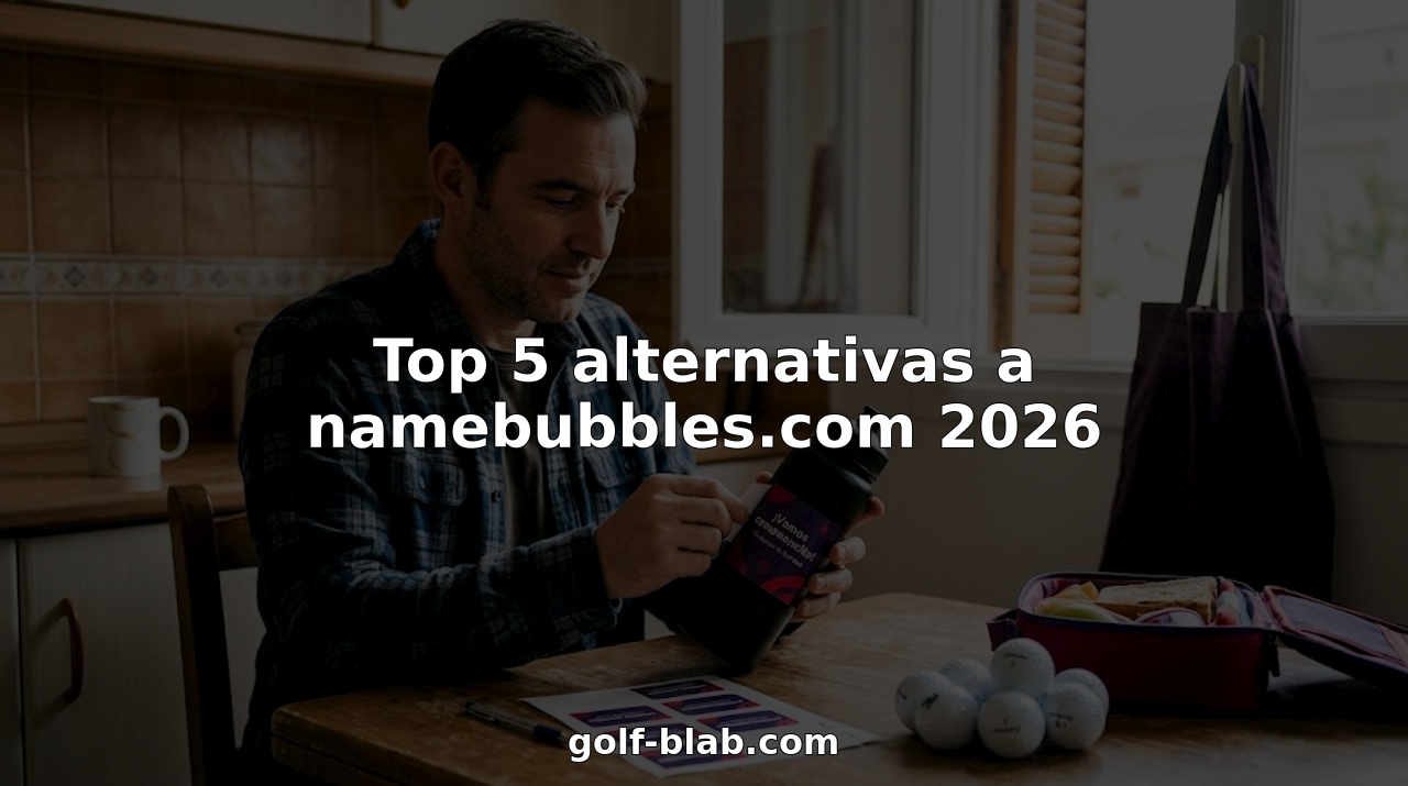 Un padre colocando el nombre de su hijo en la botella deportiva mientras está en la cocina.