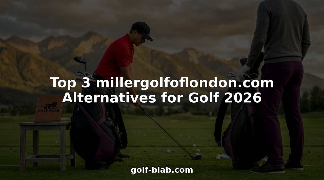 Golfers practicing swings on driving range outdoors