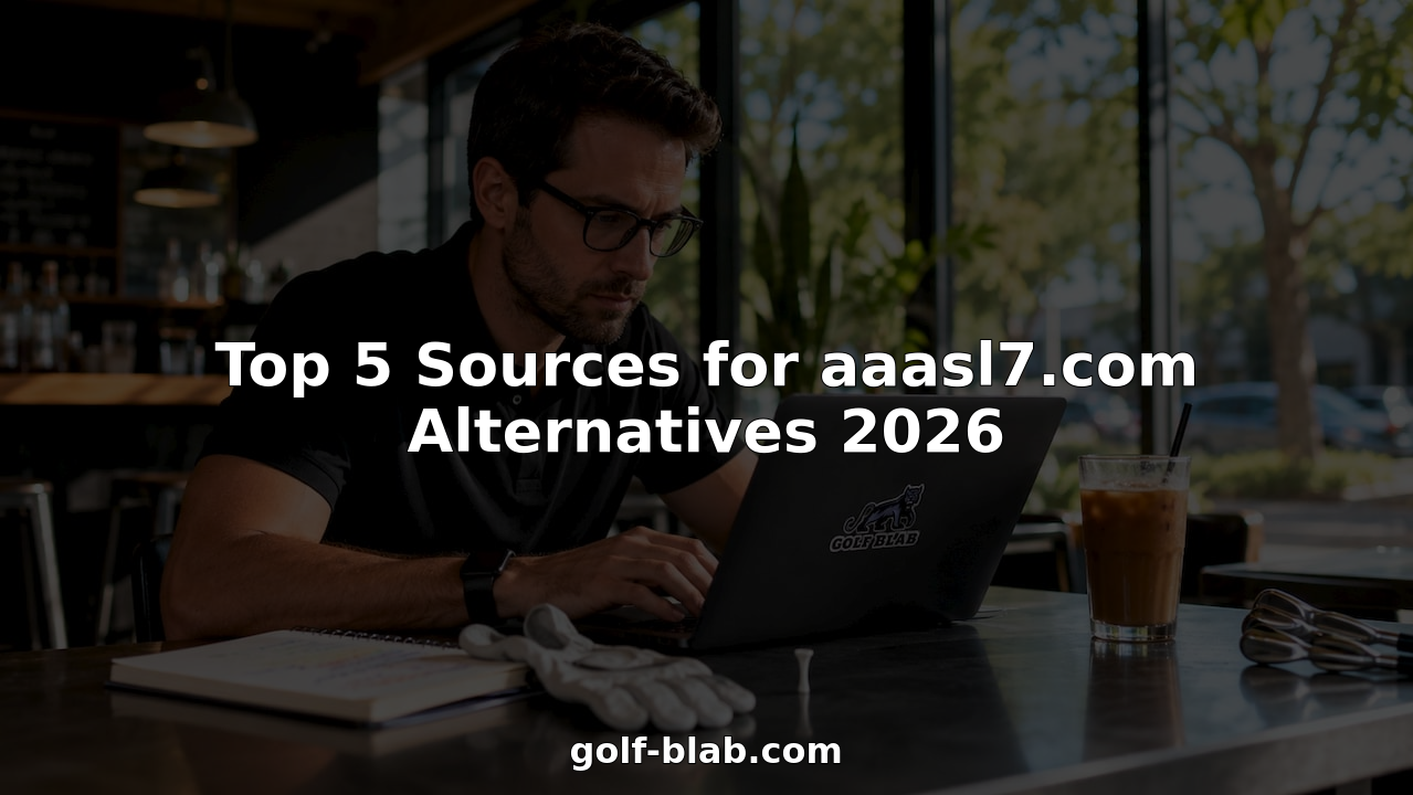 Man watching golf instruction videos at home desk