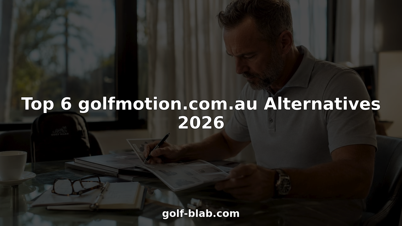 Man reviewing golf gear catalogs at home